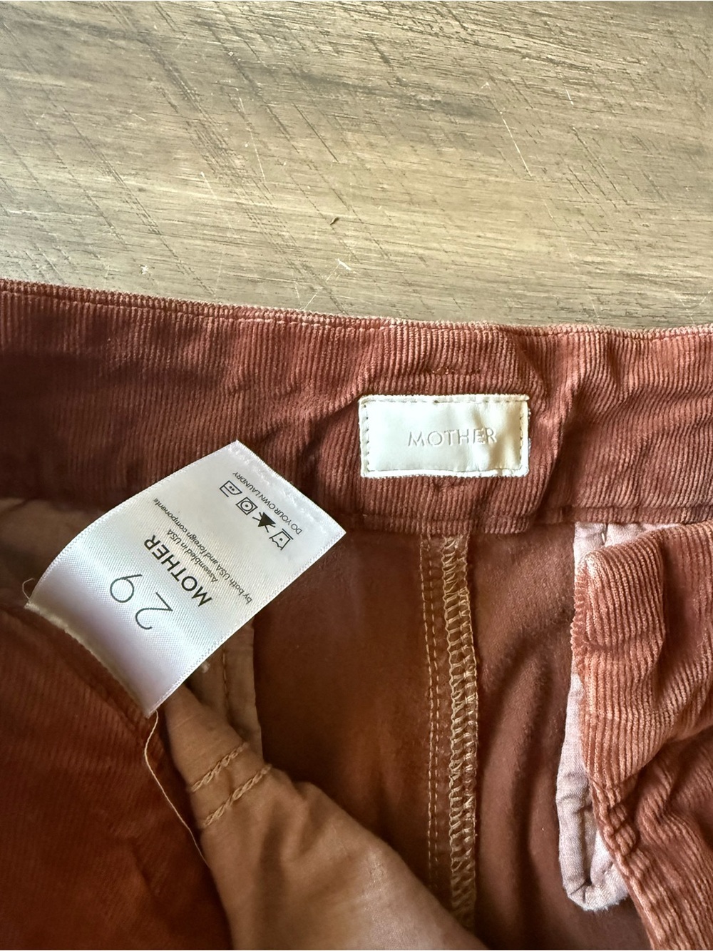 MOTHER Wide-Leg Cuffed Pants in Friar Brown - Picture 7 of 12